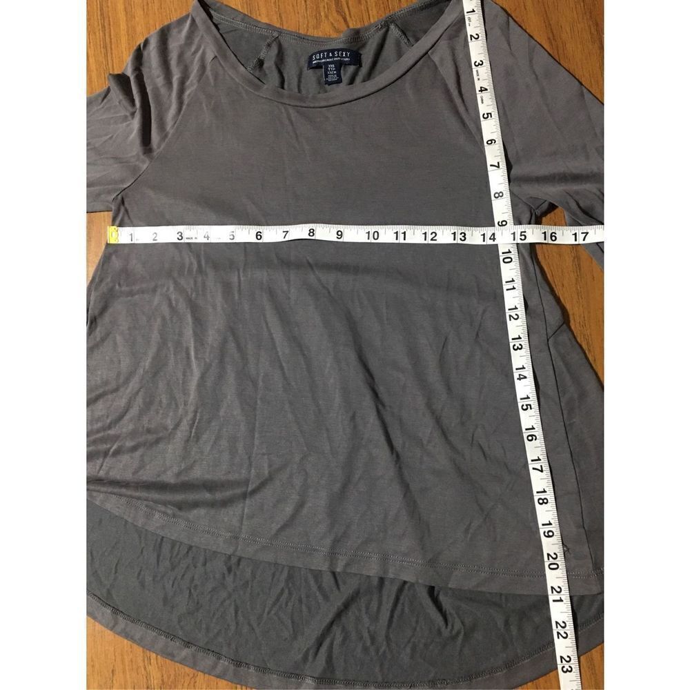 Women’s Cropped Long Sleeve Soft & Sexy Top XXS - Picture 3 of 11